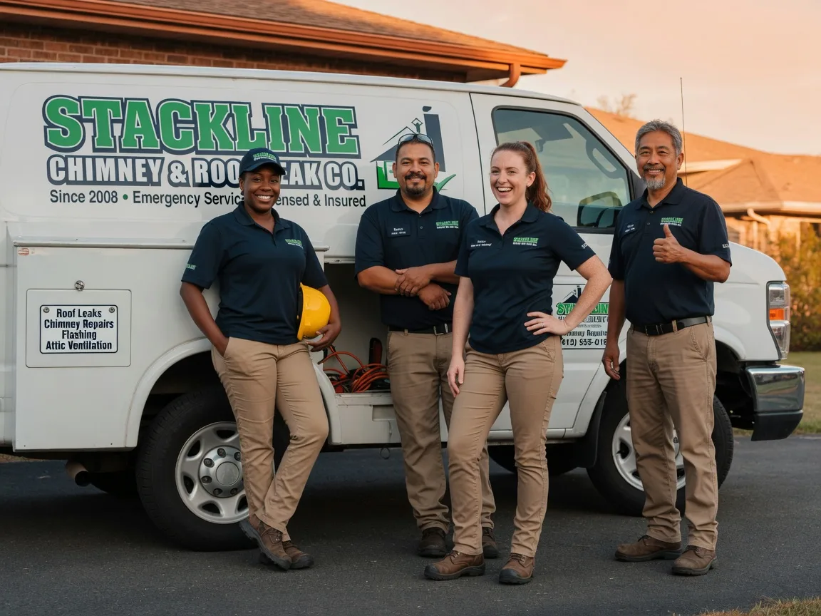 Chimney flashing repair company in Cowlesville, NY